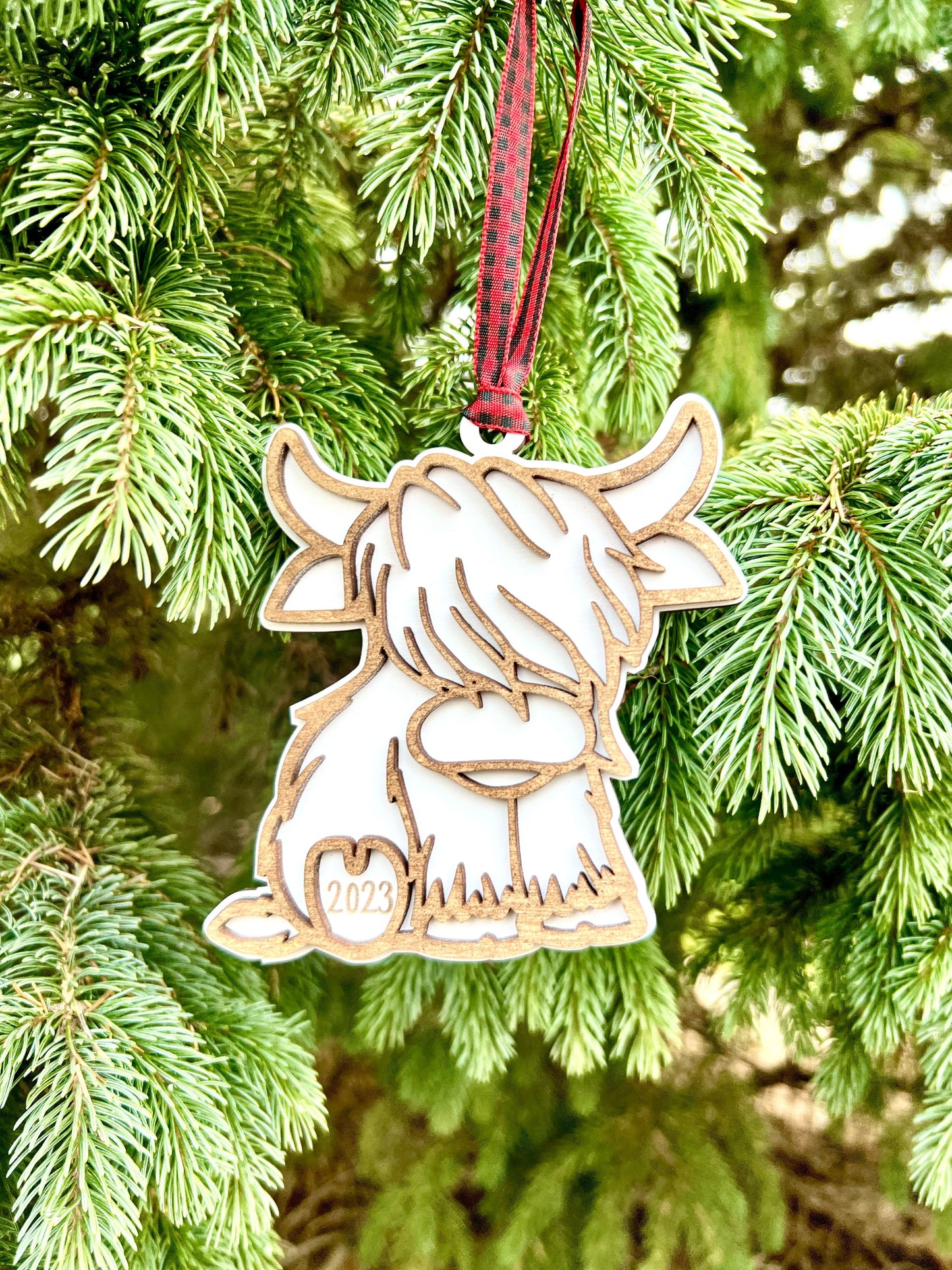 2023 Highland Cow Ornament