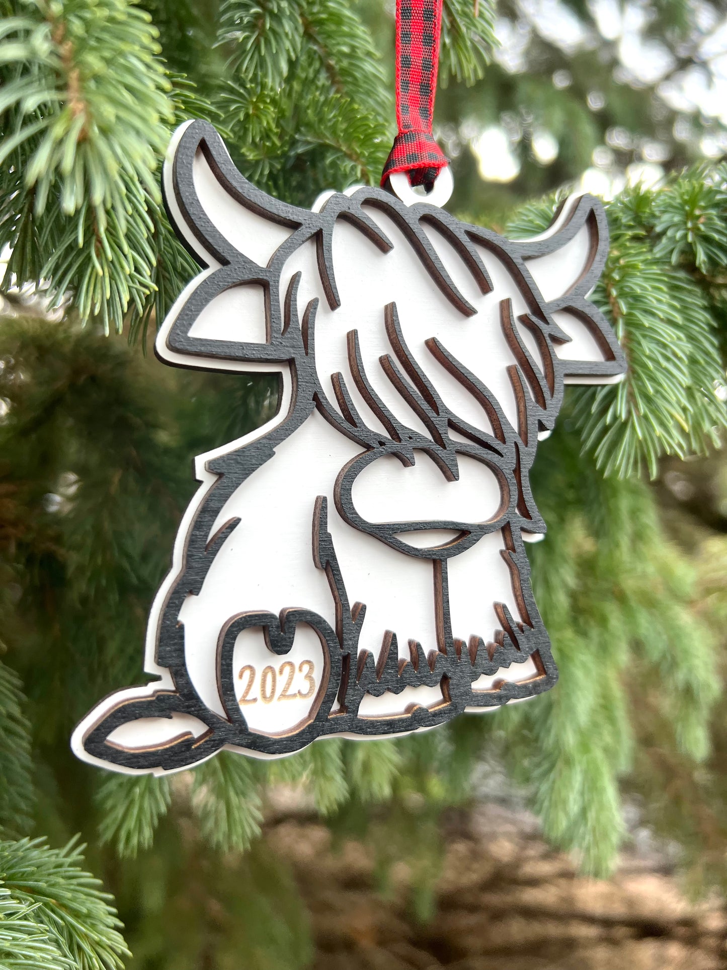 2023 Highland Cow Ornament