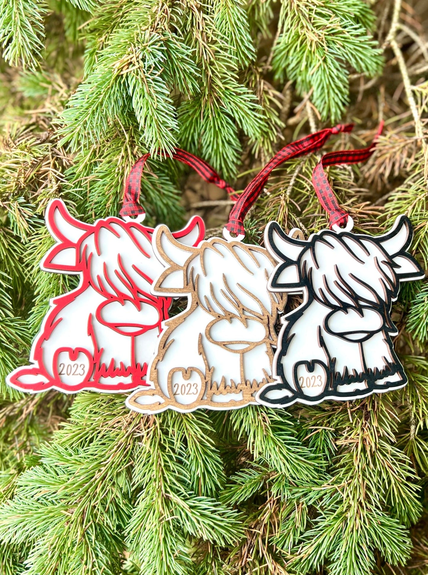 2023 Highland Cow Ornament