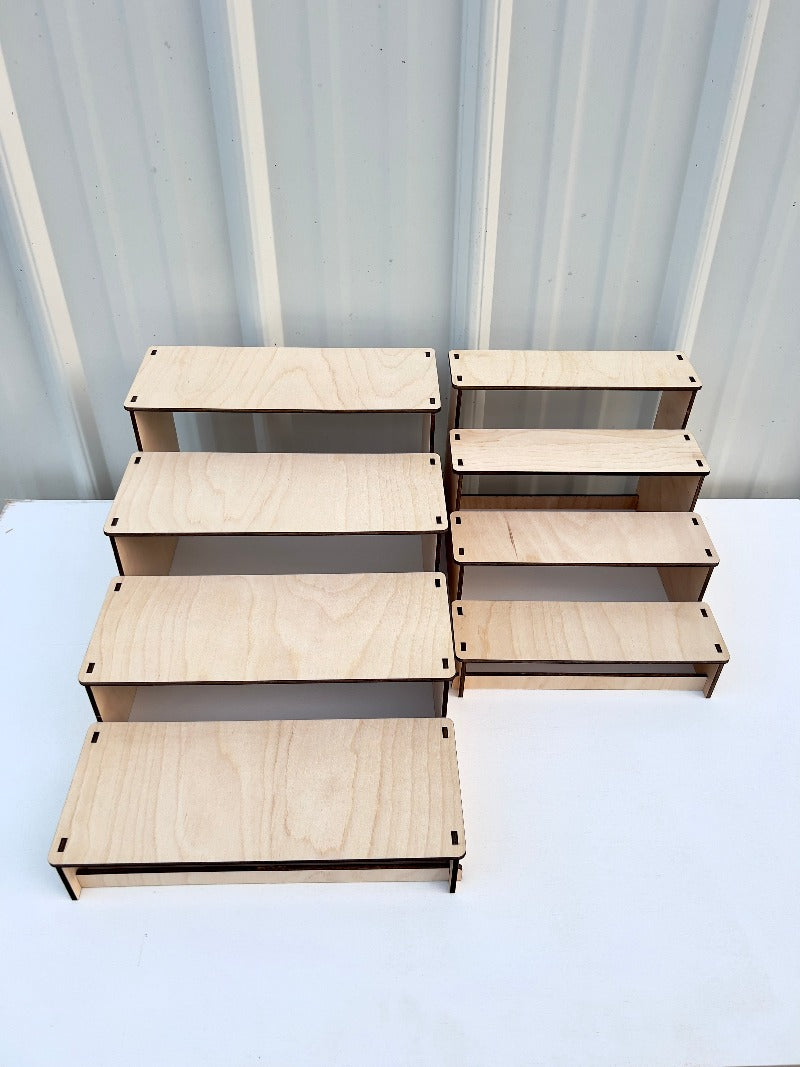 4 Shelf Medium Collapsible Display