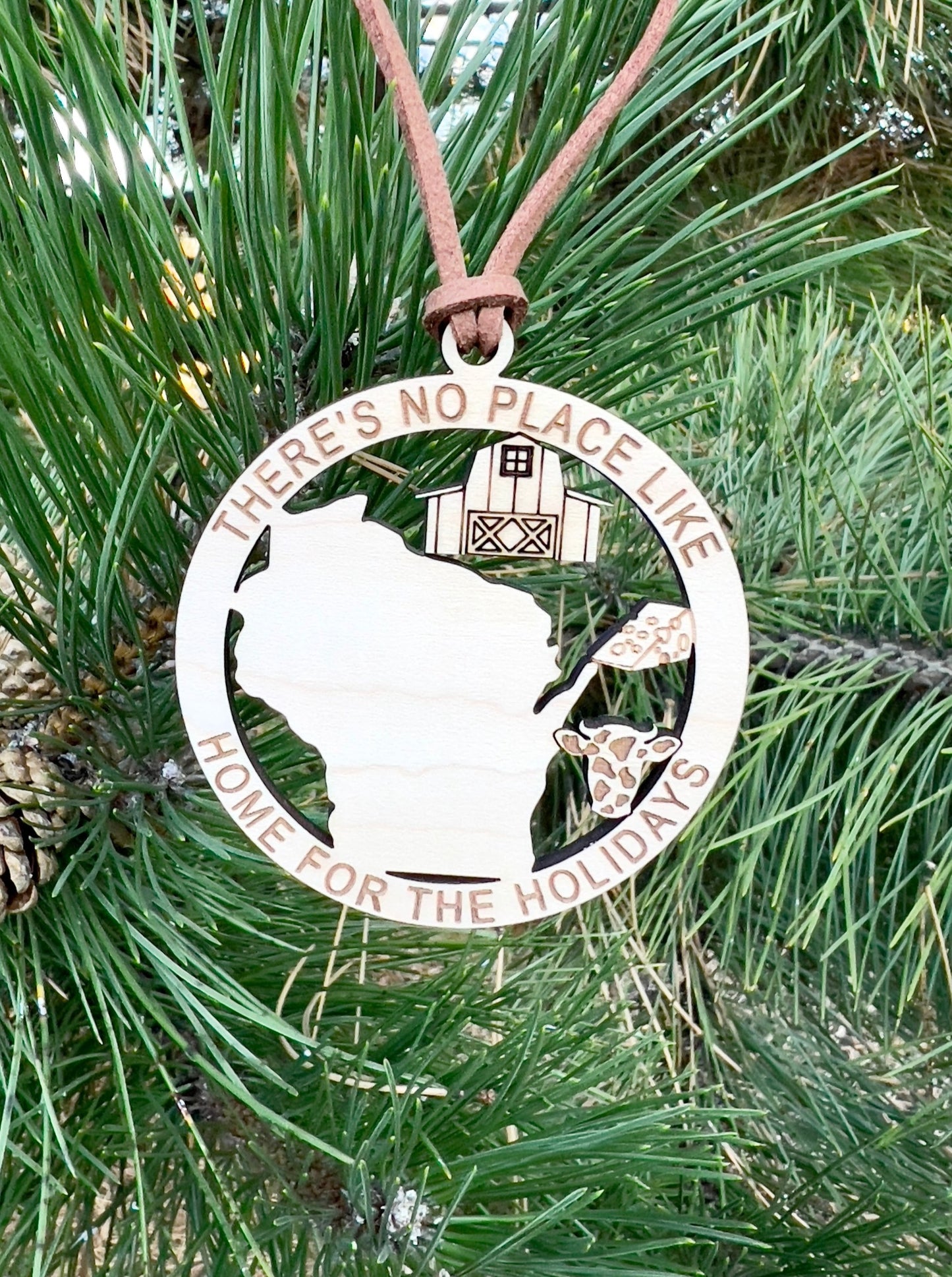 Wisconsin State Ornament