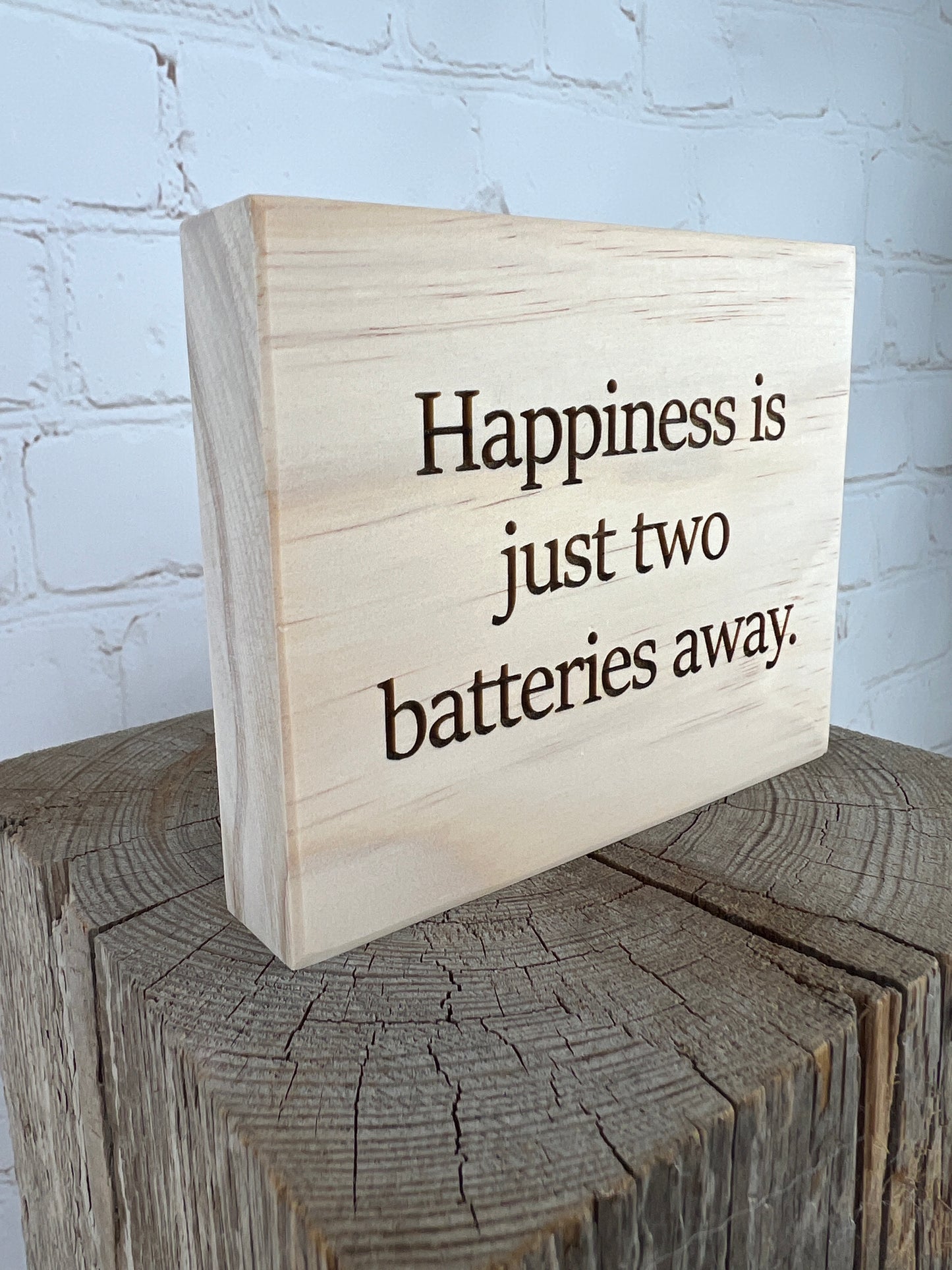 Happiness is just two batteries away.