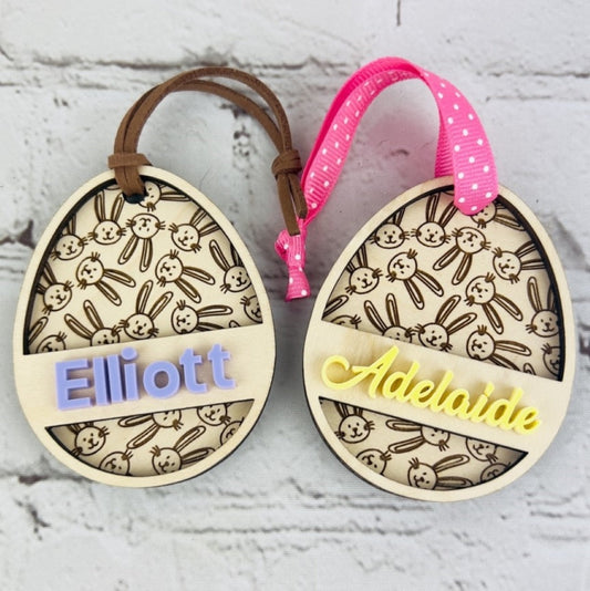 Personalized Easter Basket Name Tags