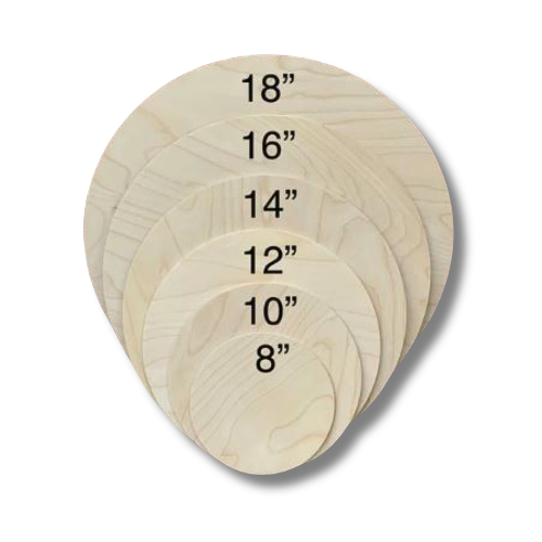 Wood Circle Blanks - Wholesale Pricing - Bulk Blank Circles