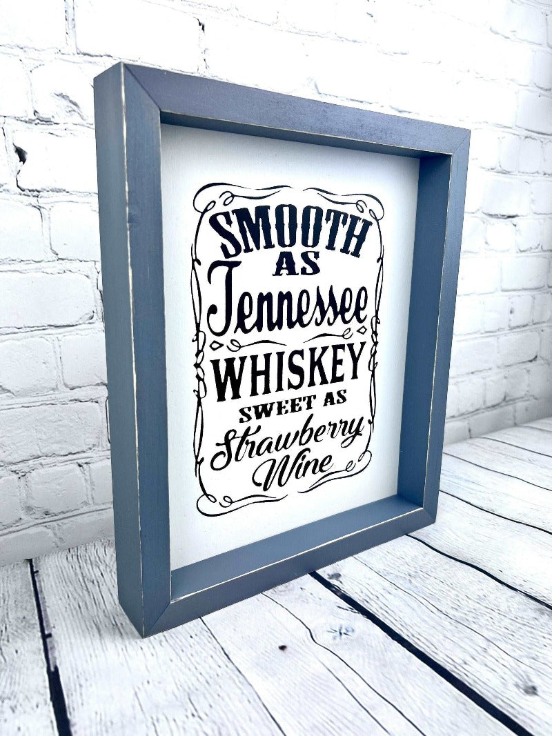 Country song lyric sign - Salty Dog Mercantile