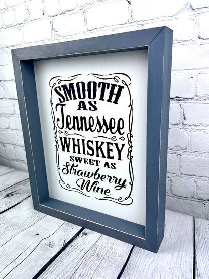 Country song lyric sign - Salty Dog Mercantile