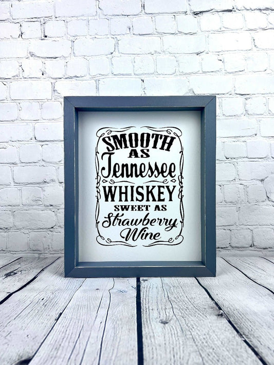 Country song lyric sign - Salty Dog Mercantile