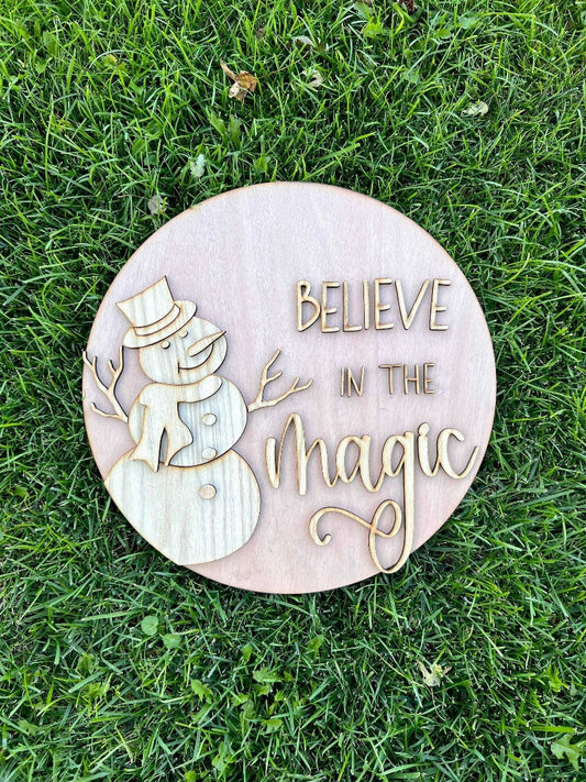 Believe in the magic DIY sign kit - Salty Dog Mercantile