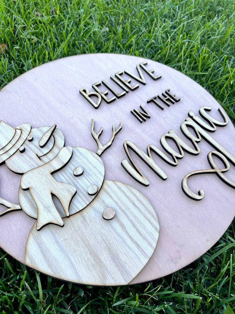 Believe in the magic DIY sign kit - Salty Dog Mercantile