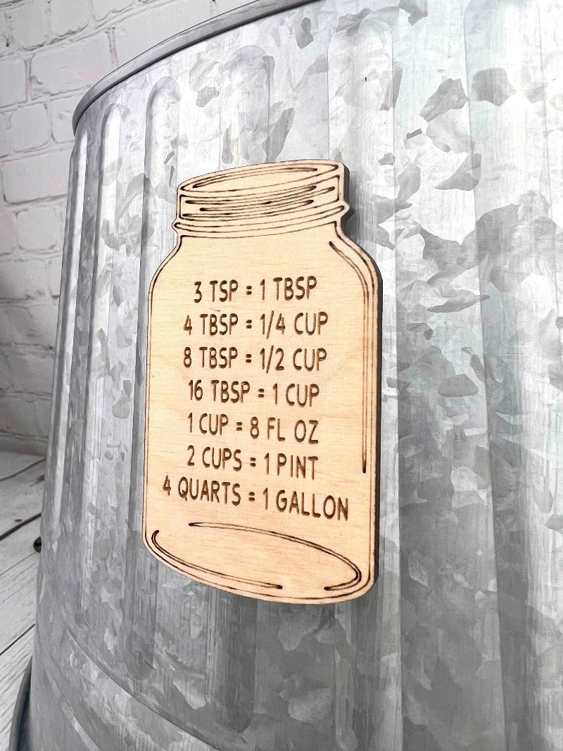 Kitchen conversion magnet - Salty Dog Mercantile