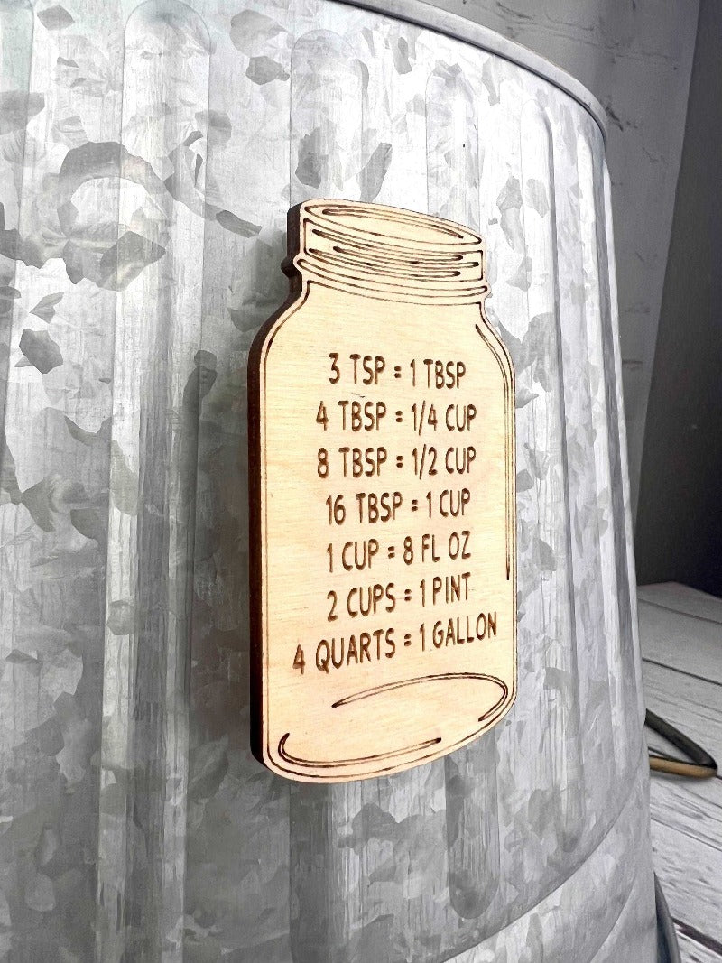 Kitchen conversion magnet - Salty Dog Mercantile