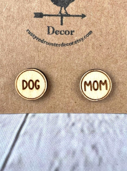 Dog mom earrings - Salty Dog Mercantile