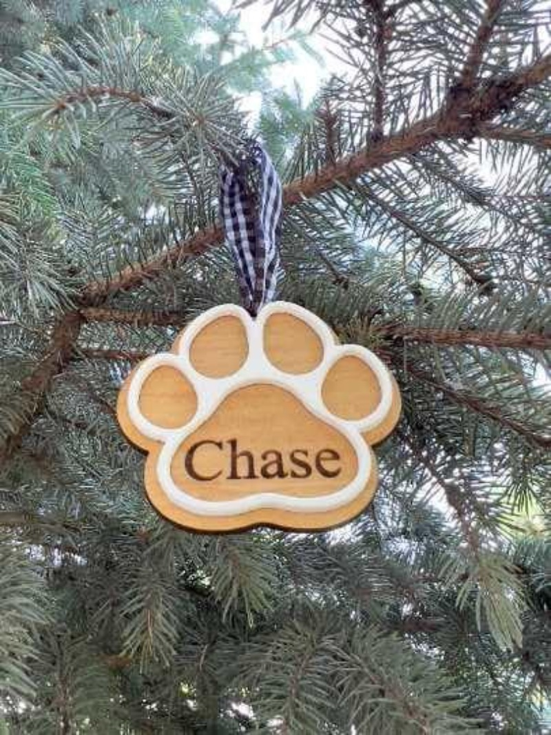 Custom pet ornament - Salty Dog Mercantile