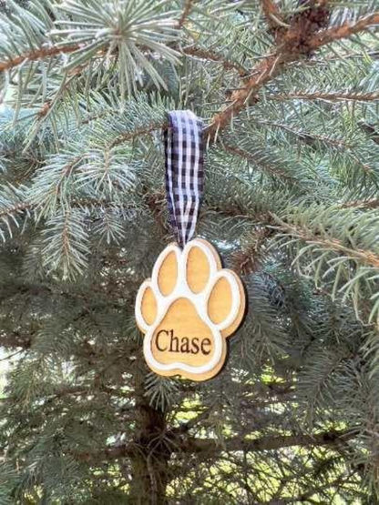 Custom pet ornament - Salty Dog Mercantile