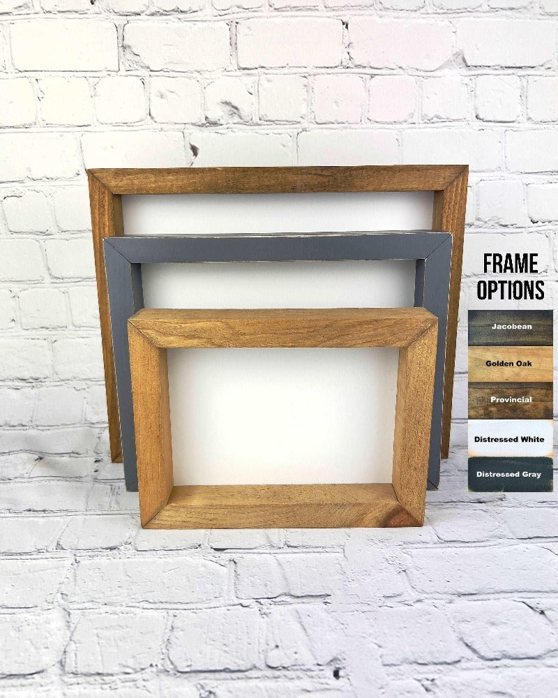 Framed sign blanks - Salty Dog Mercantile