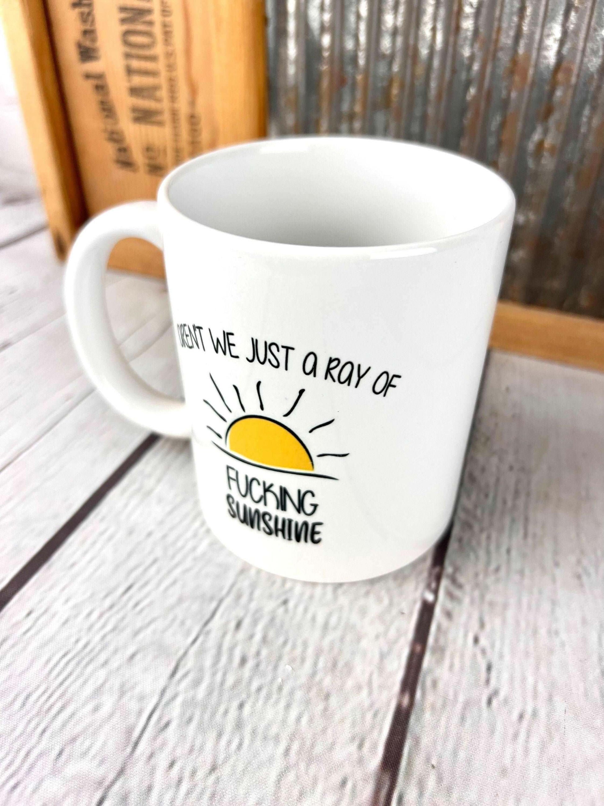 Aren't we just a ray of sunshine mug - Salty Dog Mercantile