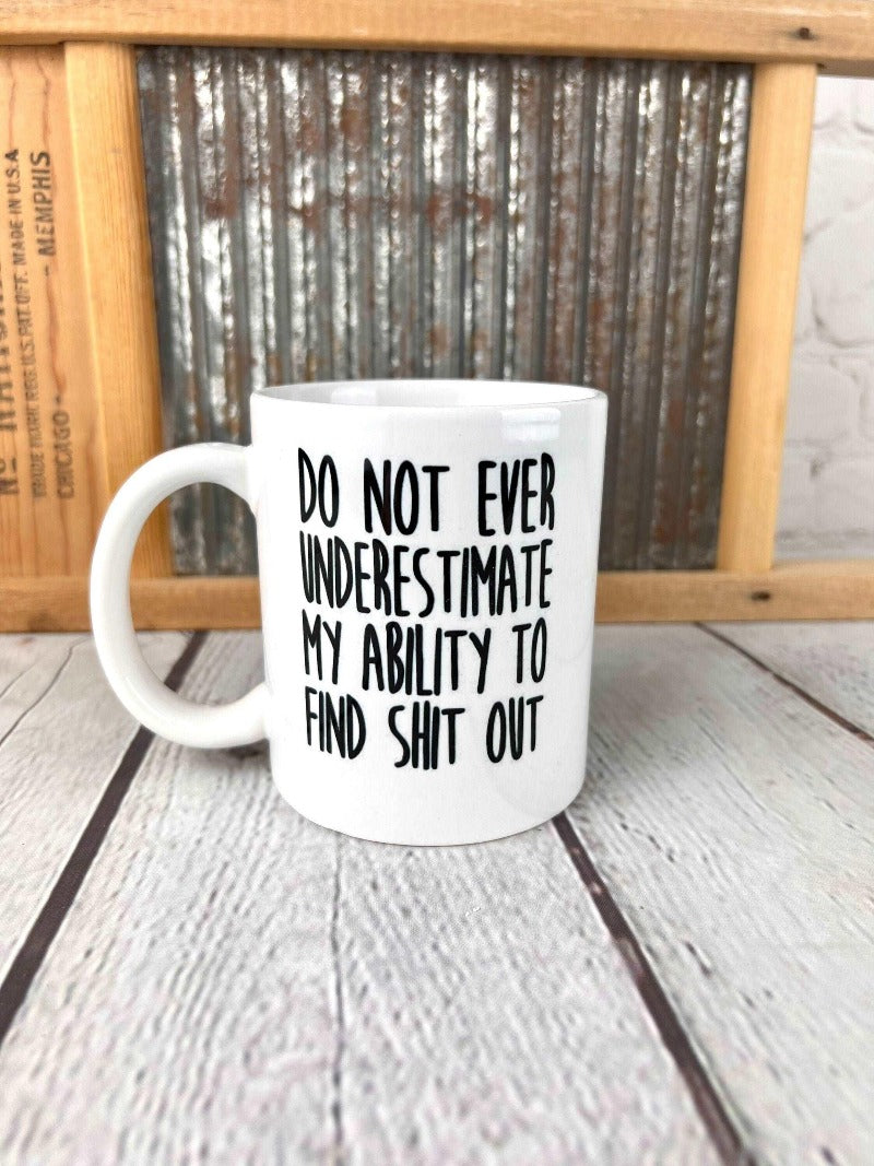 Find shit out mug - Salty Dog Mercantile