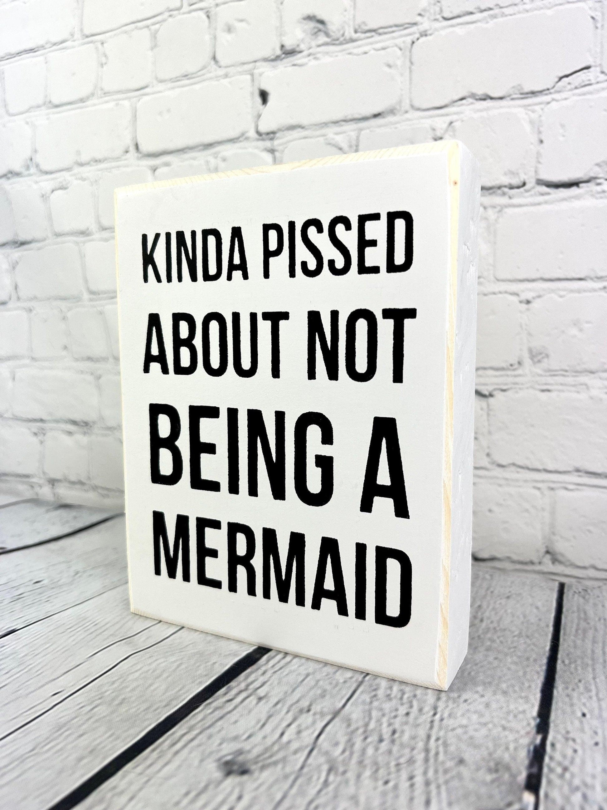 Mermaid sign - Salty Dog Mercantile