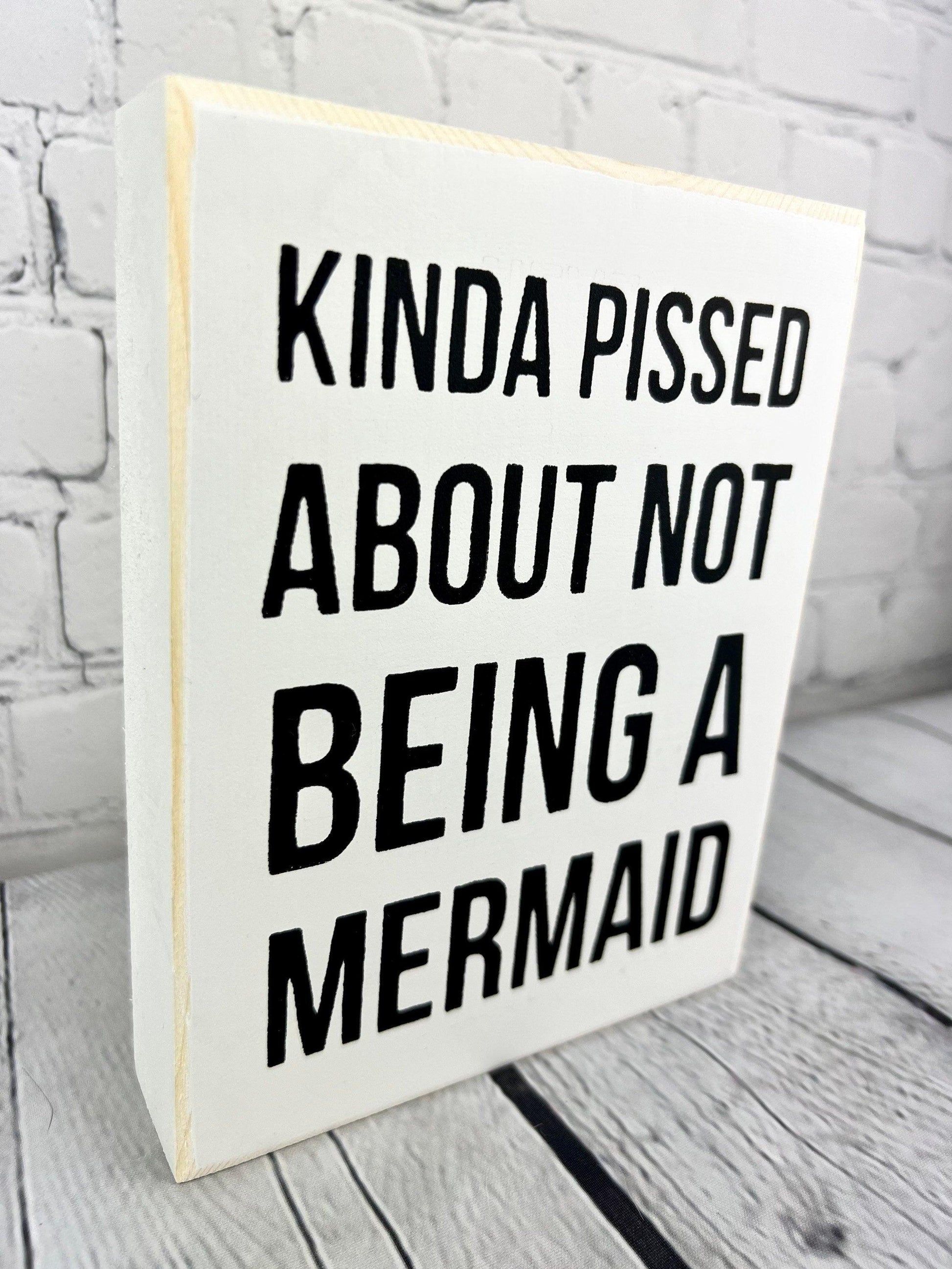 Mermaid sign - Salty Dog Mercantile