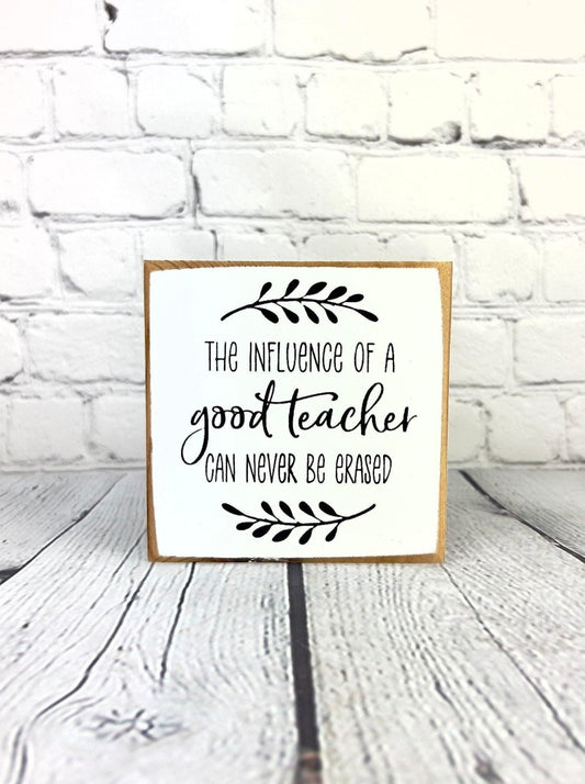 Teacher sign - Salty Dog Mercantile