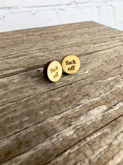 Funny humor earrings - Salty Dog Mercantile