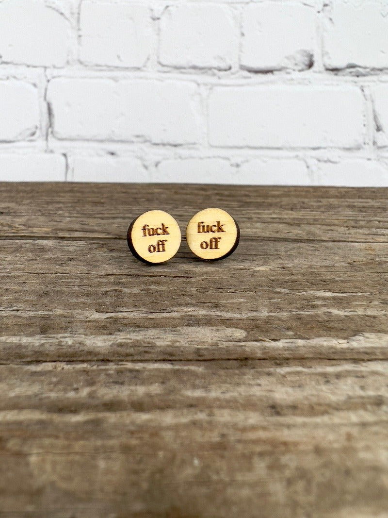 Funny humor earrings - Salty Dog Mercantile