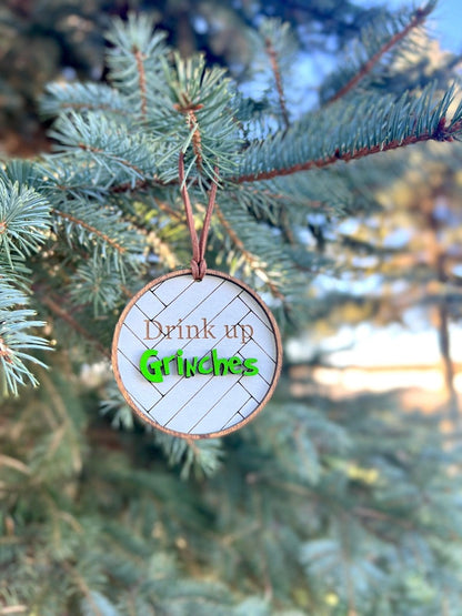 Drink up ornament - Salty Dog Mercantile