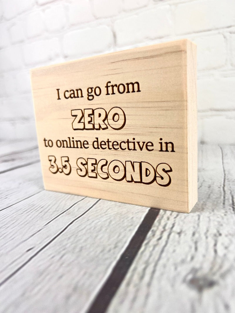 funny gift for her, best friend gift, gag gifts, gift for friend, funny mini wood sign, funny block sign